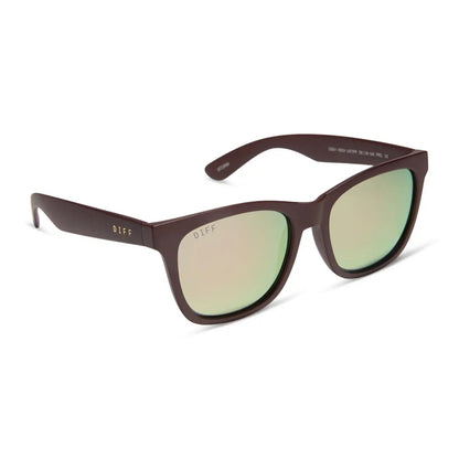 STORM - MATTE RUGBY RED + TAUPE MIRROR + POLARIZED SUNGLASSES