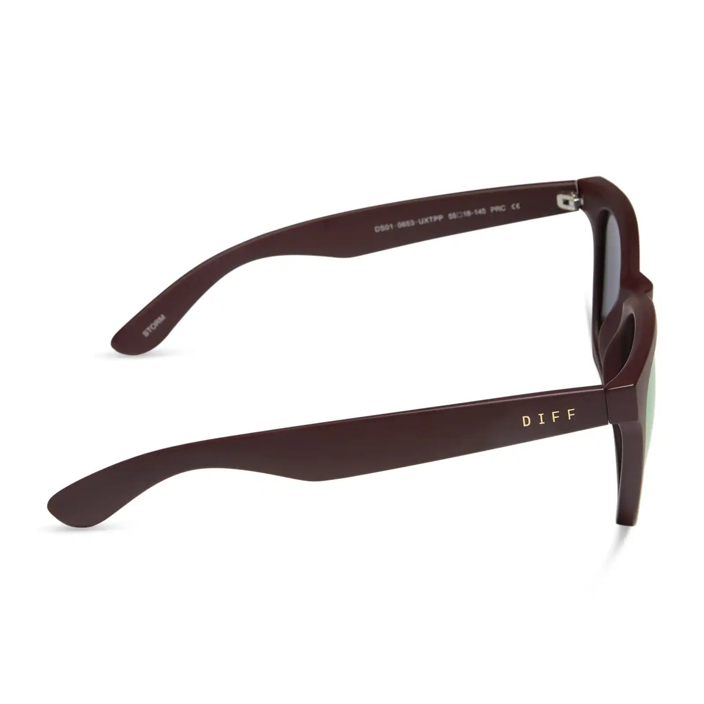 STORM - MATTE RUGBY RED + TAUPE MIRROR + POLARIZED SUNGLASSES