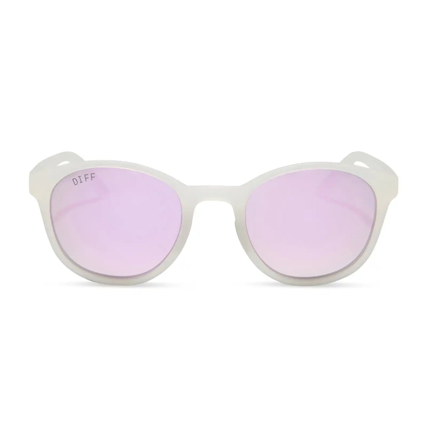 VOLLEY - FROSTY MATTE CRYSTAL + LAVENDER MIRROR + POLARIZED SUNGLASSES