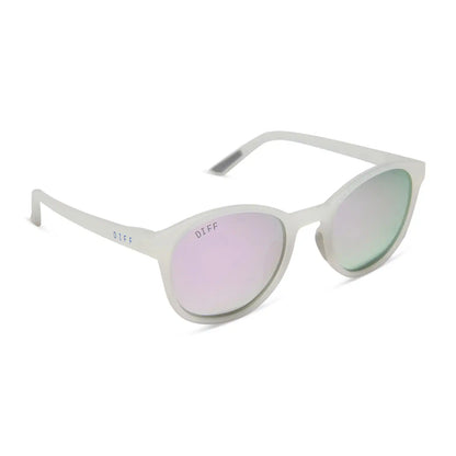VOLLEY - FROSTY MATTE CRYSTAL + LAVENDER MIRROR + POLARIZED SUNGLASSES