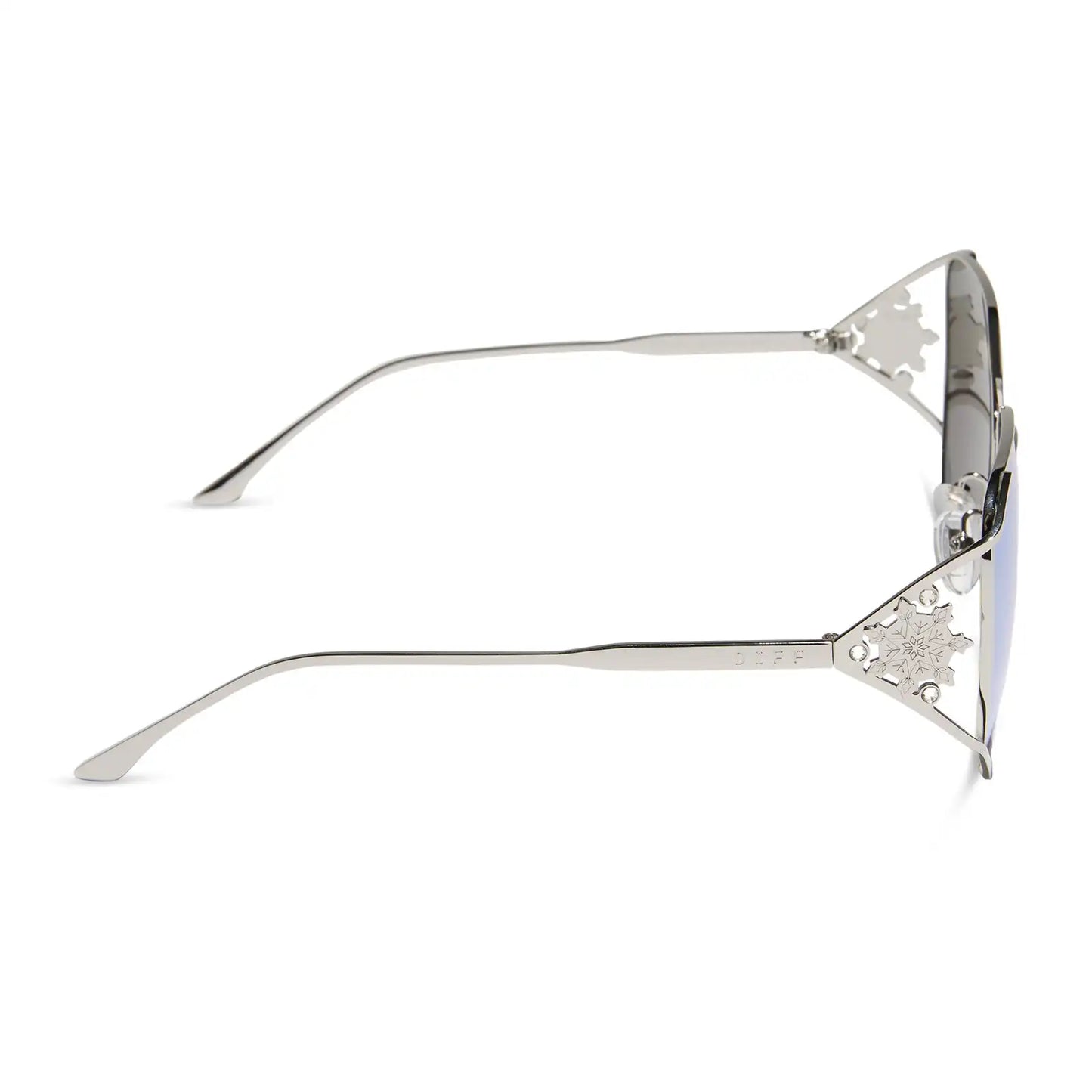 ELSA - COOL SILVER + ICE BLUE + POLARIZED SUNGLASSES