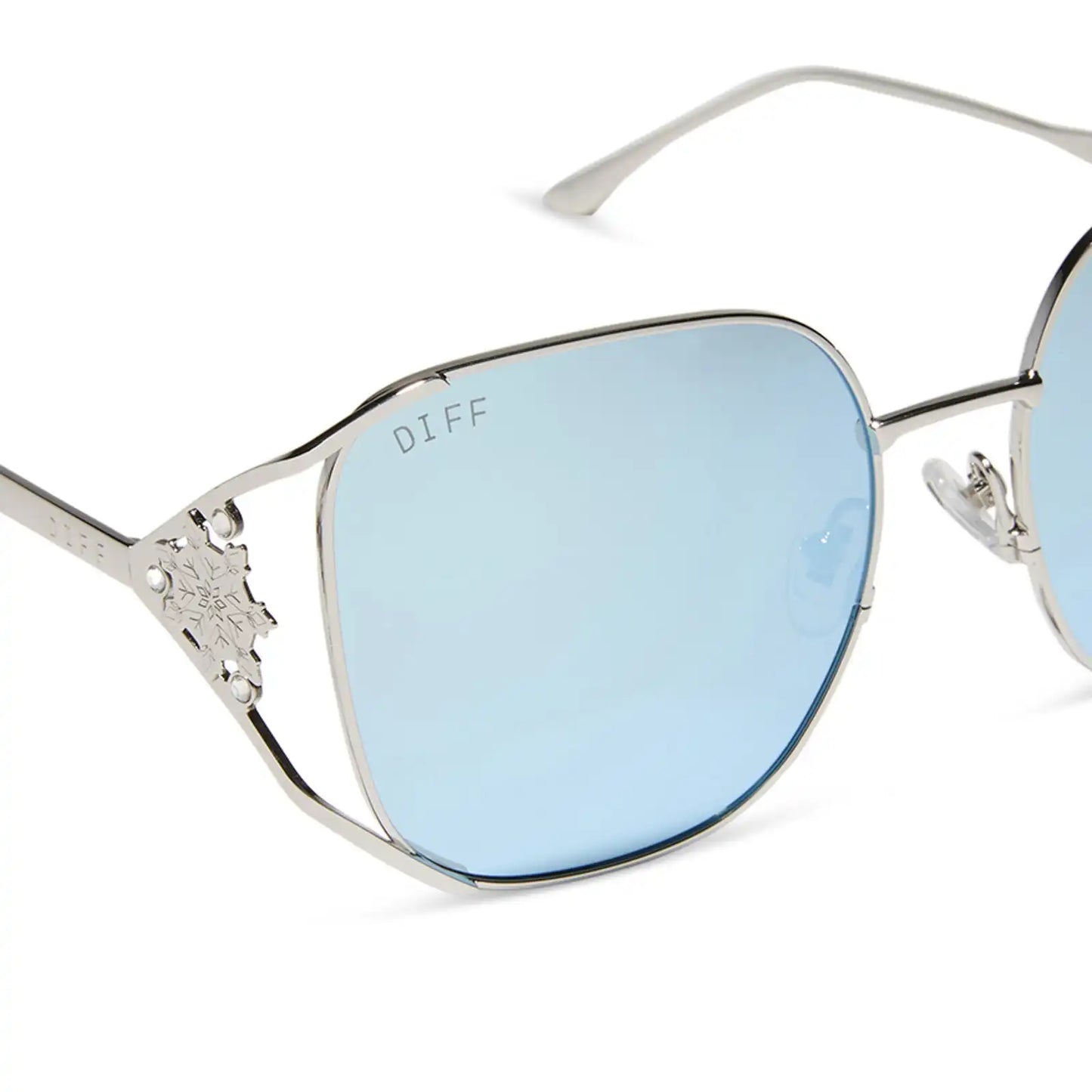 ELSA - COOL SILVER + ICE BLUE + POLARIZED SUNGLASSES