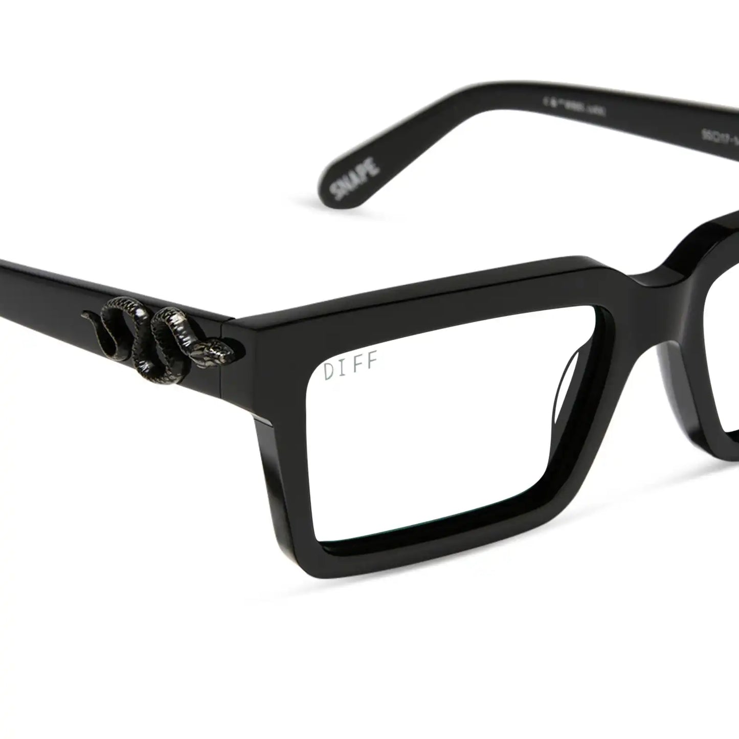 SNAPE™ 2.0 - SHADOWY BLACK + GLASSES
