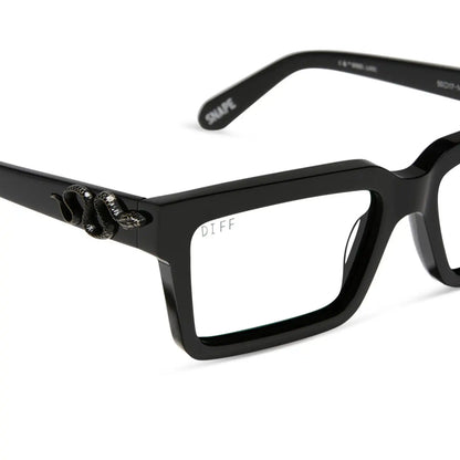 SNAPE™ 2.0 - SHADOWY BLACK + GLASSES