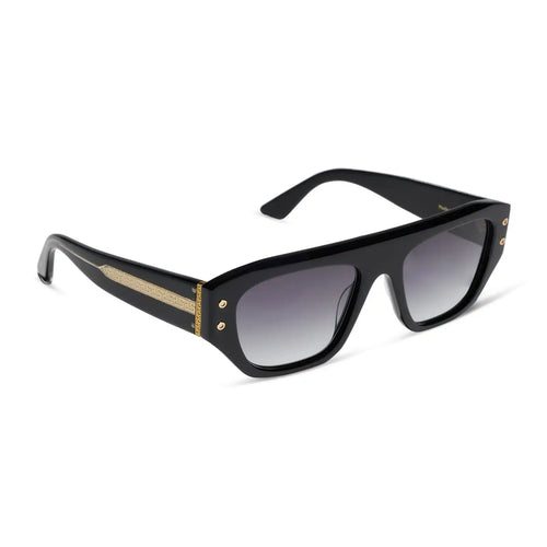 CALLA - BLACK + GREY GRADIENT + POLARIZED + SUNGLASSES