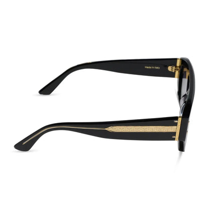 CALLA - BLACK + GREY GRADIENT + POLARIZED + SUNGLASSES
