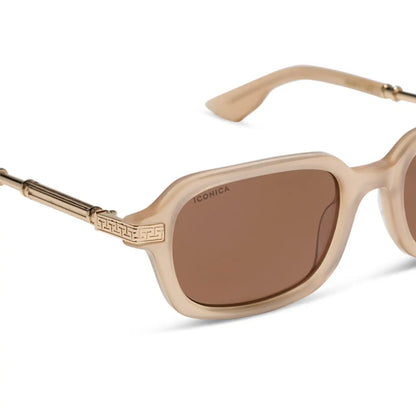 COSETTE - SAND DOLLAR + BROWN + POLARIZED + SUNGLASSES