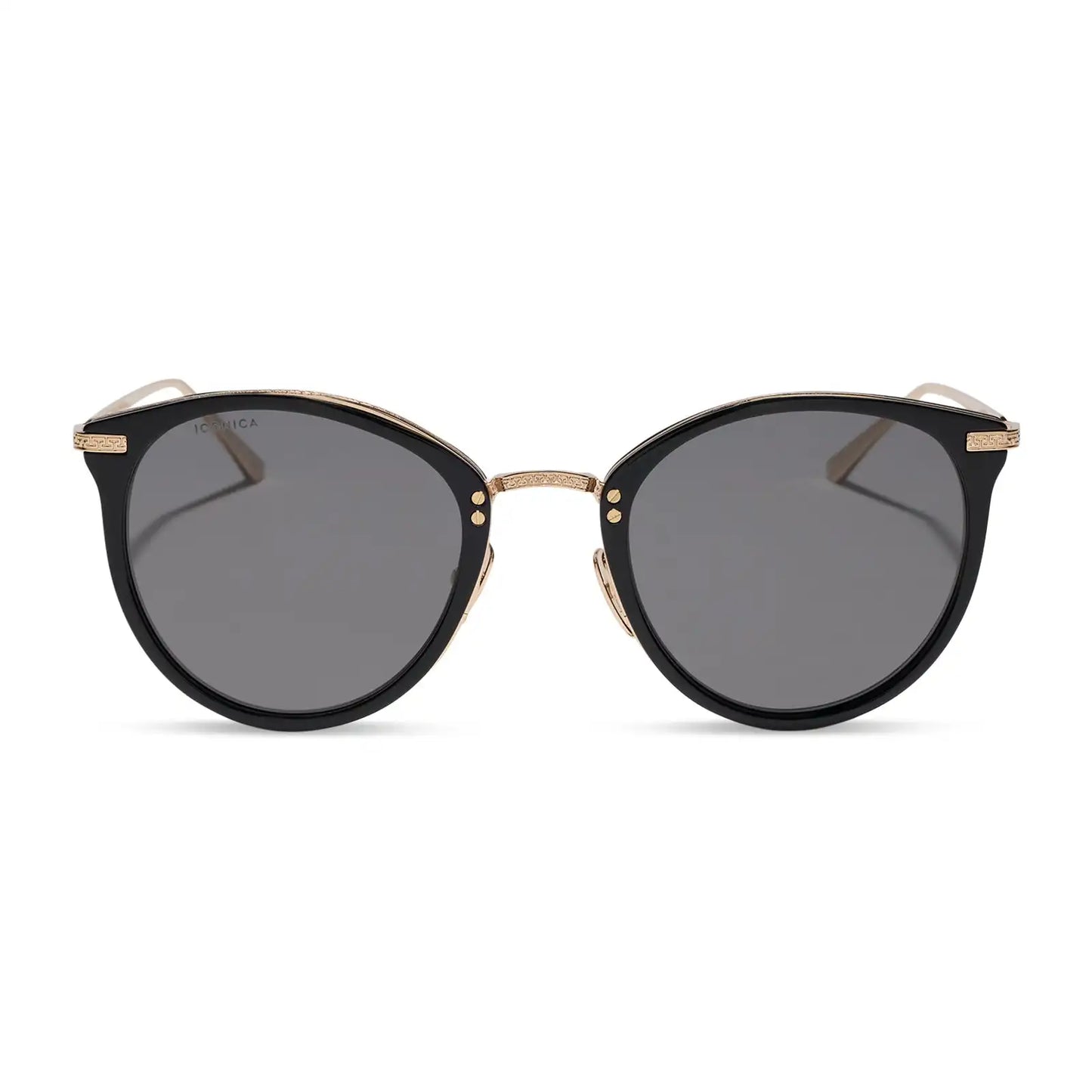 HANA - BLACK + GREY + POLARIZED + SUNGLASSES
