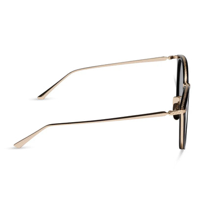 HANA - BLACK + GREY + POLARIZED + SUNGLASSES