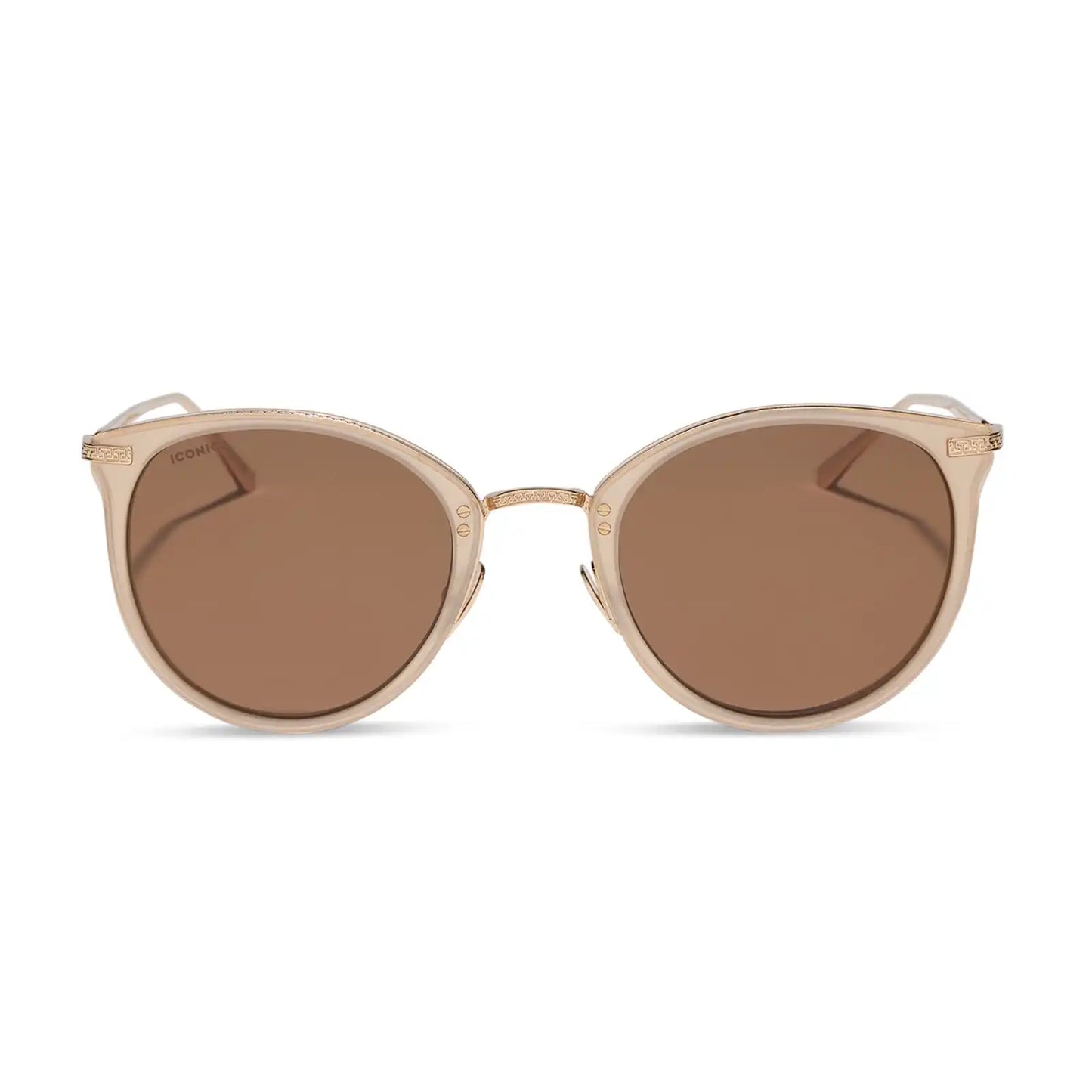 HANA - SAND DOLLAR + BROWN + POLARIZED + SUNGLASSES