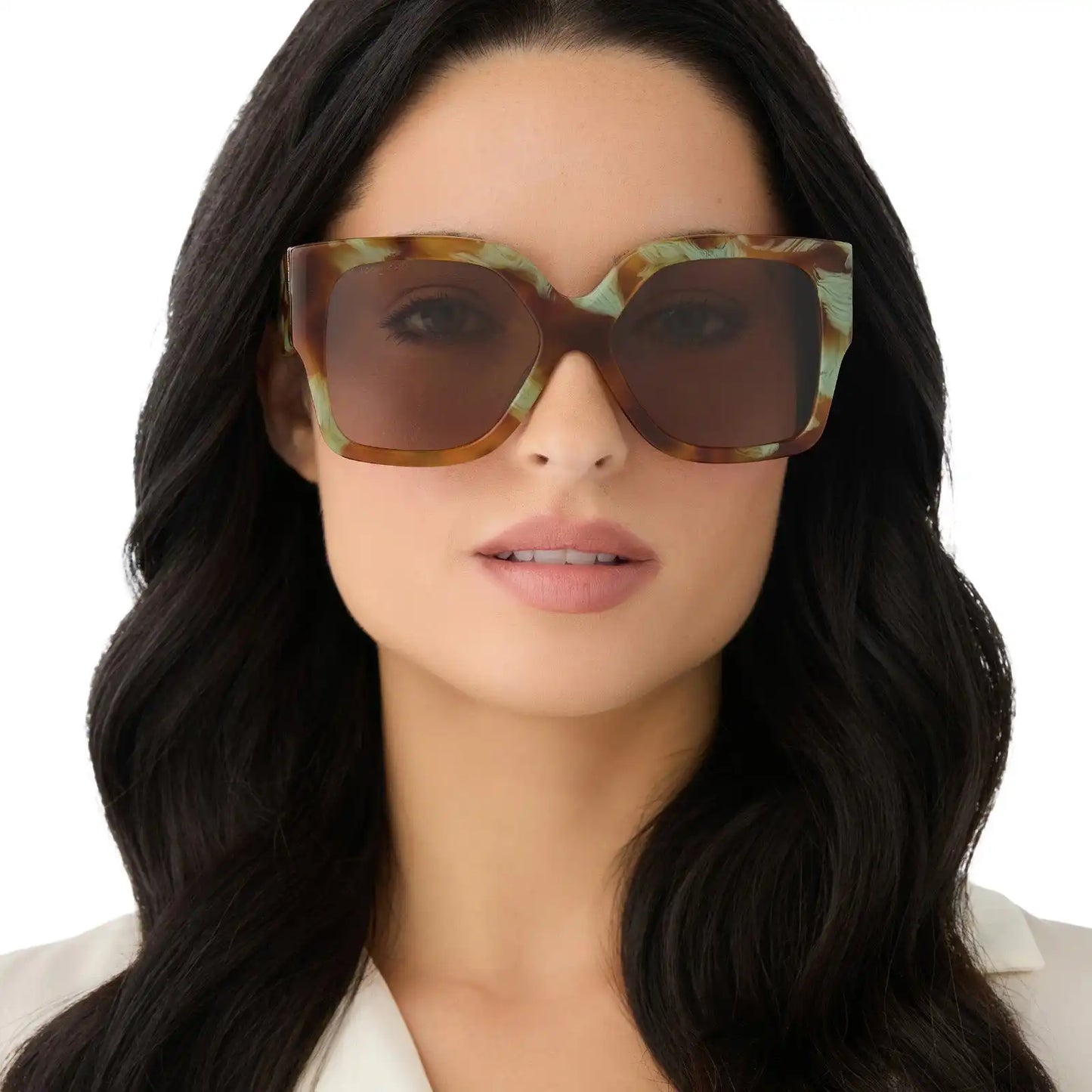 LIVIA - IONIAN TORTOISE + TRUFFLE + POLARIZED SUNGLASSES