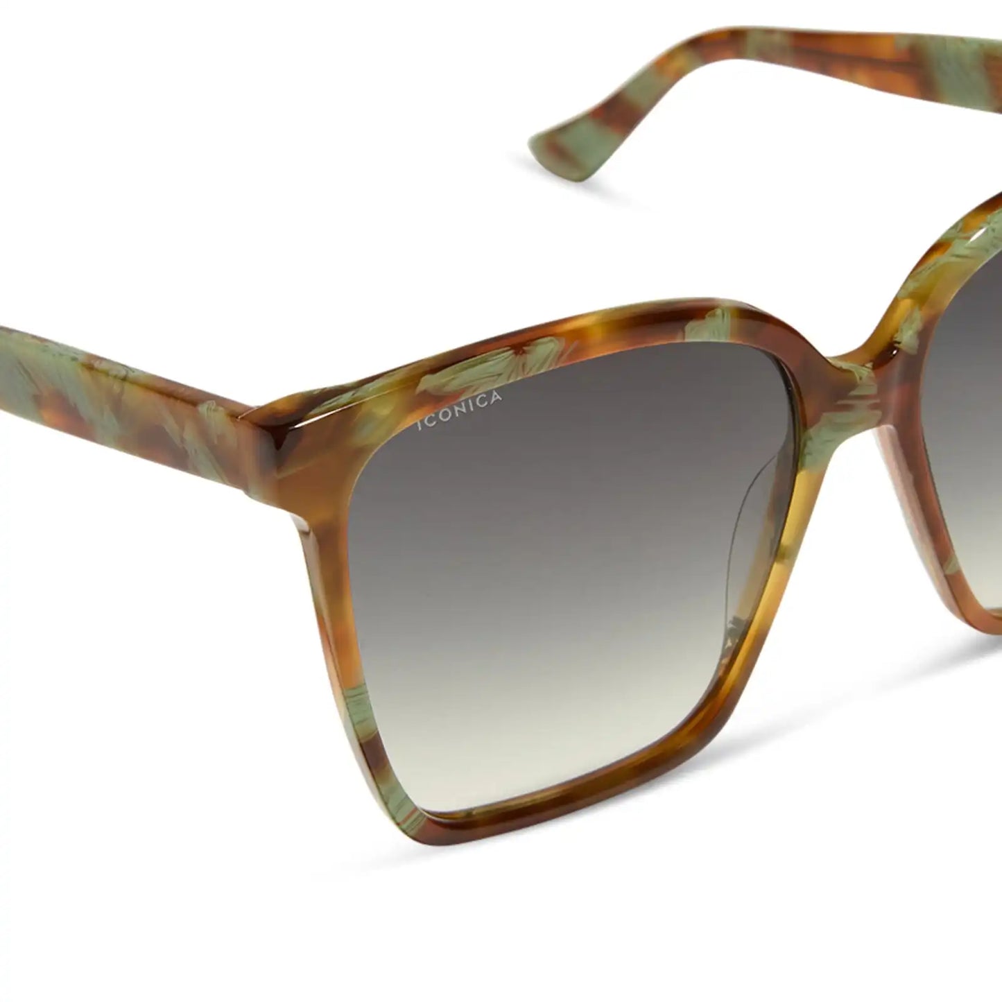 NAOMI - IONIAN TORTOISE + GREY GRADIENT + POLARIZED SUNGLASSES