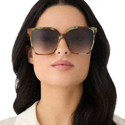 NAOMI - IONIAN TORTOISE + GREY GRADIENT + POLARIZED SUNGLASSES