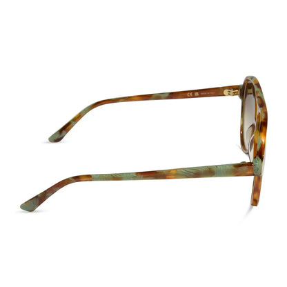 PIA - IONIAN TORTOISE + BROWN GRADIENT + POLARIZED SUNGLASSES