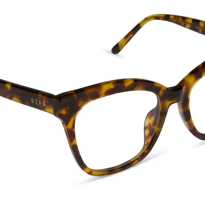 WINSTON - AMBER TORTOISE + GLASSES