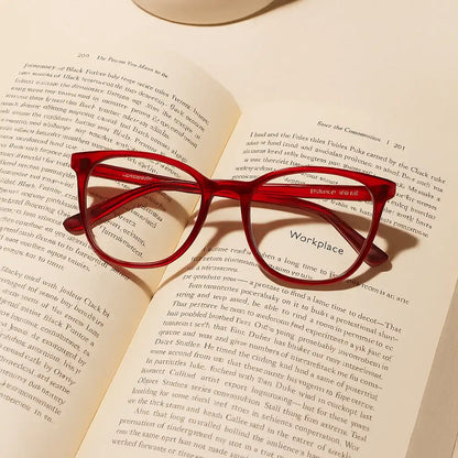 LEAH - RED CHERRY + BLUE LIGHT READERS