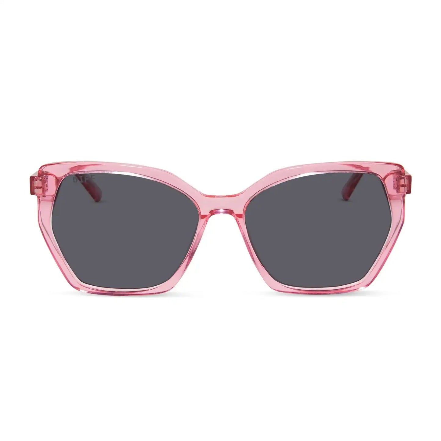 MAISIE - CANDY PINK CRYSTAL + GLASSES