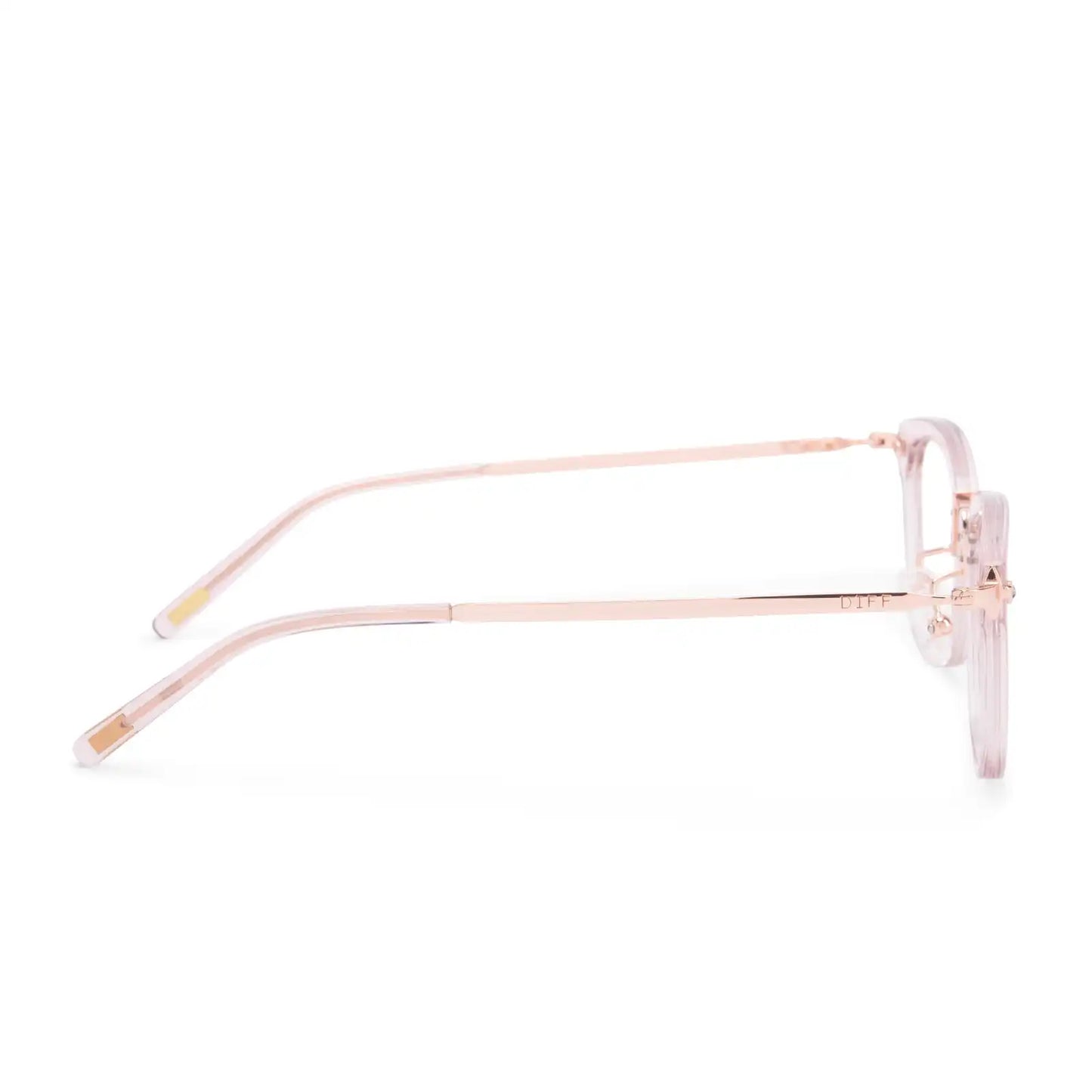 RUE - LIGHT PINK CRYSTAL + GLASSES
