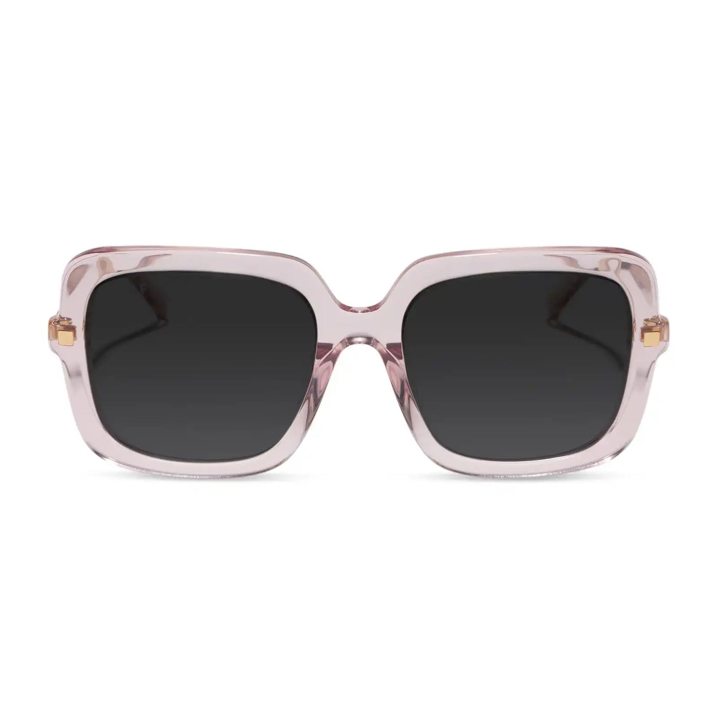 SANDRA - LIGHT PINK CRYSTAL + GLASSES