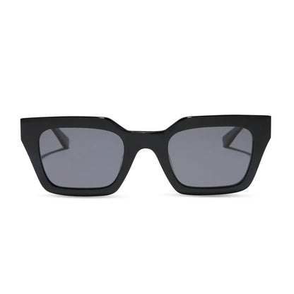 SOLANA - BLACK + GREY + POLARIZED SUNGLASSES