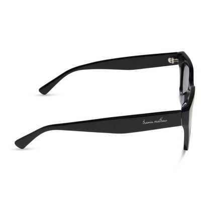 SOLANA - BLACK + GREY + POLARIZED SUNGLASSES