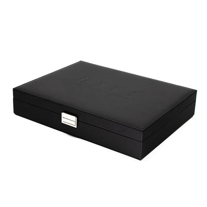 VANITY CASE - 8 PAIR + BLACK