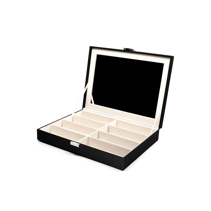 VANITY CASE - 8 PAIR + BLACK