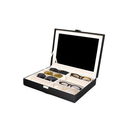 VANITY CASE - 8 PAIR + BLACK