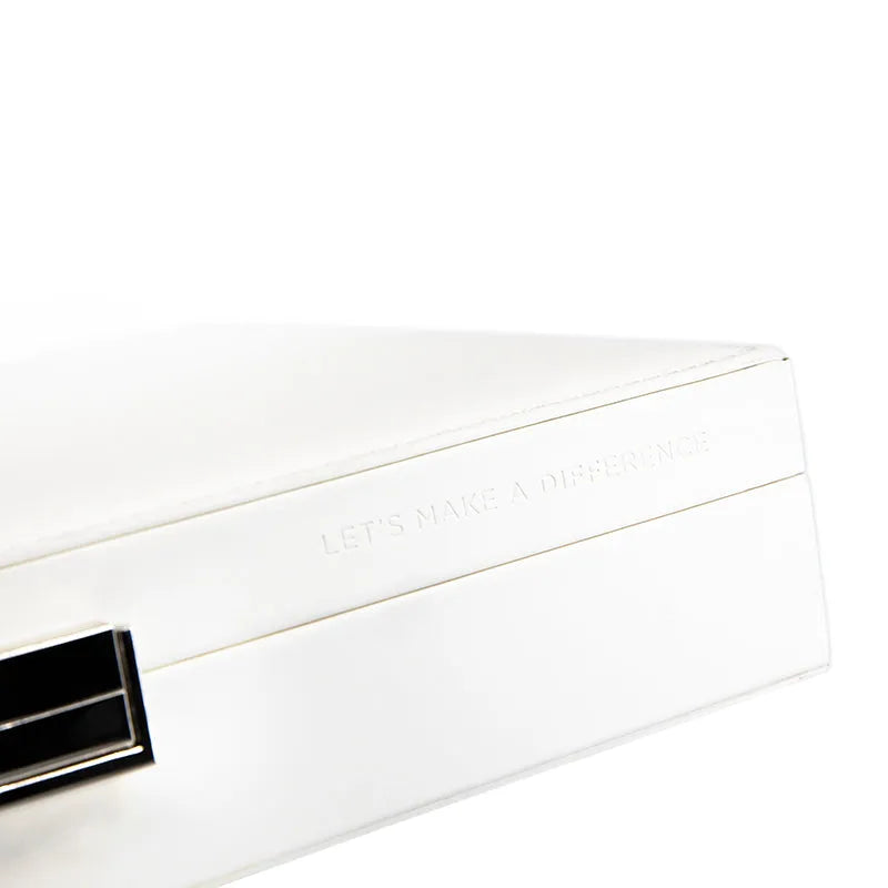 VANITY CASE - 8 PAIR + WHITE
