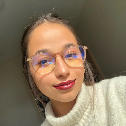NOEL - ROSE CRYSTAL + GLASSES