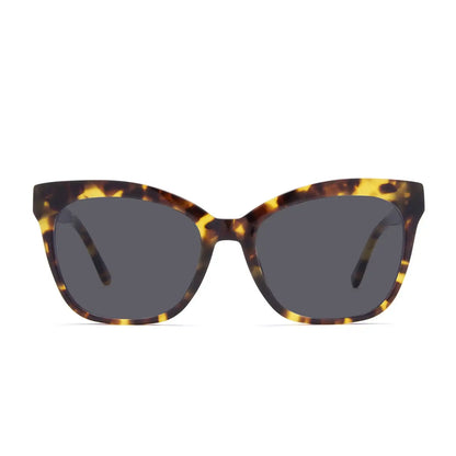 WINSTON - AMBER TORTOISE + GLASSES