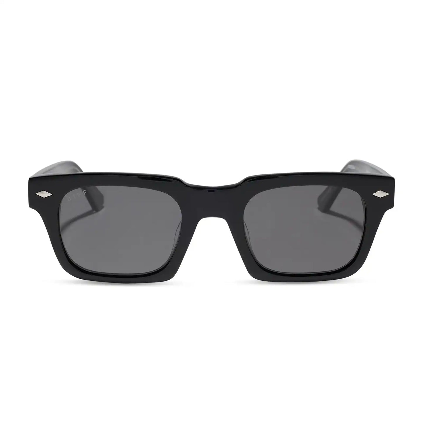 KAYCE DUTTON - CLASSIC BLACK + GREY + POLARIZED SUNGLASSES