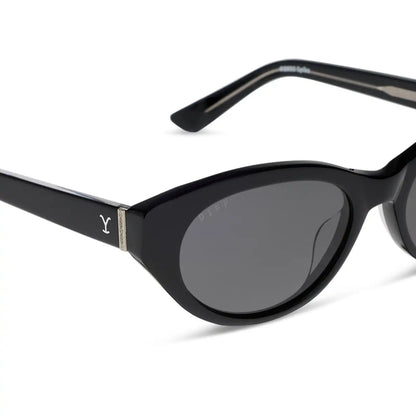 BETH IV - CLASSIC BLACK + GREY + POLARIZED SUNGLASSES